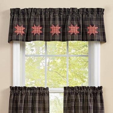 Farmhouse Star by Park Decorative Valance - 60x14 Park designs - The Fox Decor